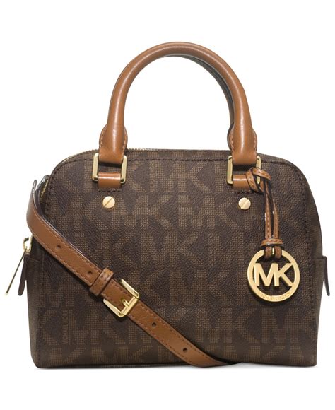 michael kors small jet set satchel